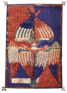 Szent alakok. 14. század (miniatűr) alkotó: Unknown artist