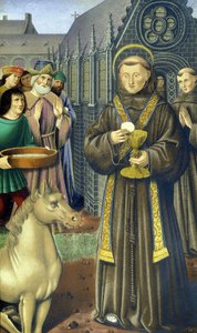 Páduai Szent Antal (san antonio di padova) – Bretagne-i Anna óráinak könyve szerint alkotó: Unknown artist