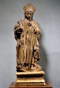 Szent Hubert az eveque faszobrászatban alkotó: Unknown artist