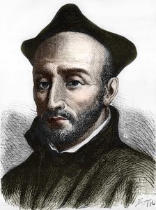 Loyolai Szent Ignác (1491-1556), a Jézus Társaság alapítója. alkotó: Unknown artist