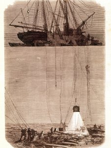1702-ben a Vigo-öbölben hajótörést szenvedett spanyol galleonok keresése. alkotó: Unknown artist