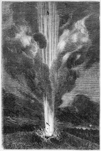 Kagylók indultak a Holdon – Jules Verne „Utazás a Földről a Holdra” című művében alkotó: Unknown artist