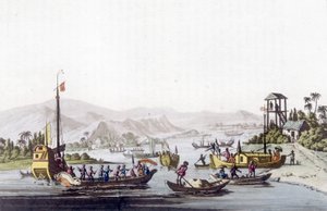 Cochin Kínából szállítják. Párizsi Dekoratív Művészetek Könyvtára „Az ősi és modern jelmezben” alkotó: Unknown artist