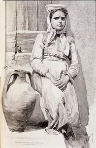 szicíliai lány alkotó: Unknown artist