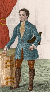 Siecle des Lumieres: Denis Diderot (1713-1784) francia író és filozófus portréja. Metszet 1876-ból. alkotó: Unknown artist