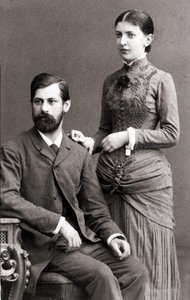 Sigmund Freud és felesége, Bernays Martha 1885 júniusában. alkotó: Unknown artist