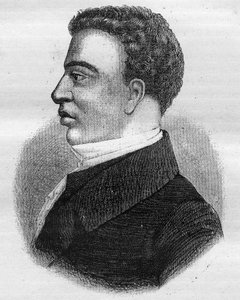 Simon Deutz (1802-1844) vagy Hyacinthe de Gonzague vagy Sylvain Delatour – az az ember, aki 1832-ben átadta Berry hercegnőjét a júliusi monarchia hatóságainak. alkotó: Unknown artist