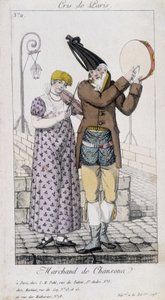 Dalkereskedők - metszet alkotó: Unknown artist