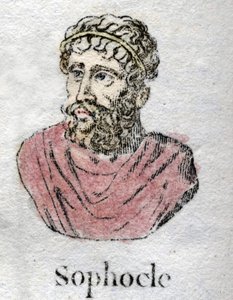 Szophoklész (i. e. 496-406), görög tragikus költő. alkotó: Unknown artist