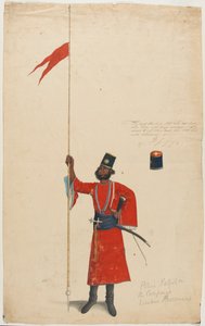 Sowar a Rohilla lovasságból alkotó: Unknown artist