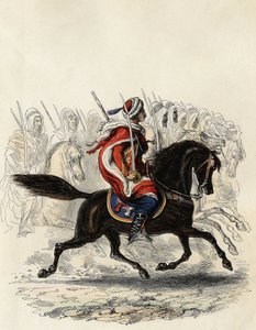 Spahis (a francia hadsereg indiai lovashadteste) főként arab lovasokból áll, akiket 1834-ben Algír tartományba, 1836-ban d