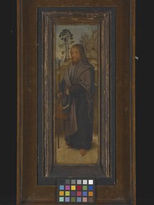Szent Jakab (A zarándok) (olaj, fa) alkotó: Unknown artist