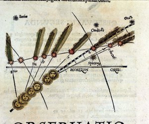 Tanulmány az üstökösökről – Astronomicon caesarum, 16. századi értekezés. alkotó: Unknown artist