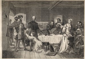 John Brown, Ashford, a lollard és az egyik első mártír letartóztatása VII. Henrik uralkodásának korai szakaszában - 1517 - alkotó: Unknown artist