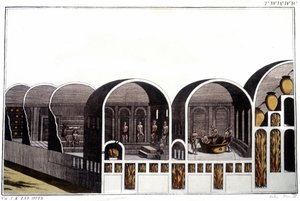 Caracalla fürdője Rómában. század elejéről származó metszet. alkotó: Unknown artist