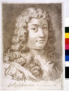 La Rochefoucault hercege - nyomtatás alkotó: Unknown artist