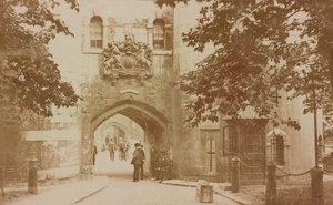 Középső torony, 1903 körül (képeslap) alkotó: Unknown Artist