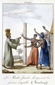 A Mumbo-Jumbo, a nőt bűnösnek minősítve (Mandingo) alkotó: Unknown artist