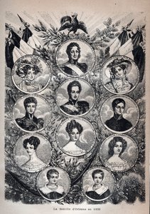 Az Orleans család 1830-ban - Louis Philippe - alkotó: Unknown artist