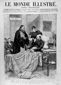 A pápa úrvacsorát ad III. Sándor cárnak. „Az illusztrált világ”. 1894.10.11. alkotó: Unknown artist