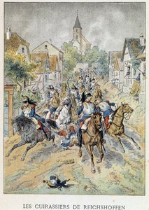 Reichshoffen csatahajói (Froeschwiller Woerth, Froeschwiller-Woerth), augusztus 6. alkotó: Unknown artist