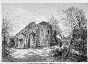 A Saint Pierre de Montmartre-templom - „Az illusztrált világban” 1873.05.04-től alkotó: Unknown artist