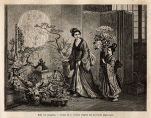 A babák lakomáját (vagy hinamatsurit) március 3-án tartják, különösen a kislányok számára, akik kiveszik a babáikat a tárolódobozból, hogy oltárra tegyék, és virággal és süteménnyel kínálják őket. Ezek a babák az amulettek forrásai a betegségek elleni véde alkotó: Unknown artist