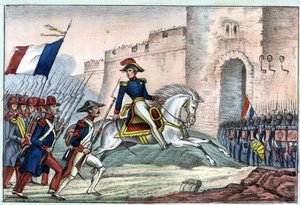 A francia hadsereg bevonulása Algírba július 5-én alkotó: Unknown artist