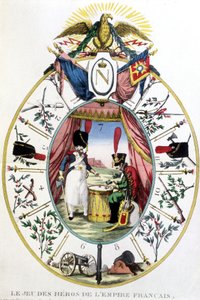 A Francia Birodalom hőseinek játéka, deb. 19. század alkotó: Unknown artist