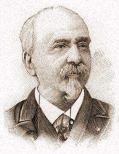 Az Academy Francaise tagjai 1895-ben: Victor Cherbuliez (1829-1899) író, drámaíró, esszéista, francia irodalomkritikus portréja. alkotó: Unknown artist
