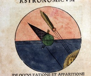 Az üstökösök jelensége – Astronomicon caesarum, 16. századi értekezés alkotó: Unknown artist