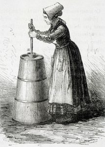 A dugattyús baratte – Louis Figuier „Az ipar csodái” című művében alkotó: Unknown artist