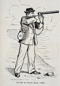 Dr. Etienne Jules (Etienne-Jules) Marey puskája (1890) alkotó: Unknown artist