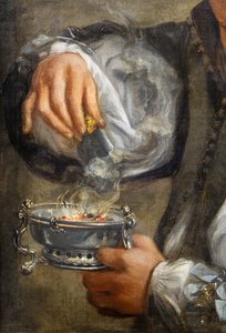 A szaglás (részlet) alkotó: Unknown artist