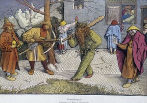 Színházi játékok: Carnival Day - egy doki reproja a breughel-fán alkotó: Unknown artist