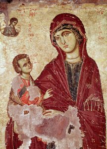 Szűz és gyermek (Ikon alkotó: Unknown artist
