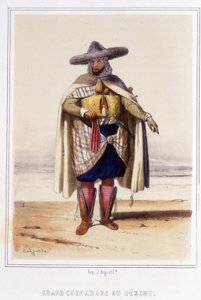 a sivatag nagy arab szakácsa a 19. század második felében. alkotó: Unknown artist