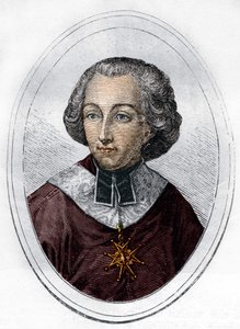 portré Etienne de Loménie de Brienne (1727-1794), francia prelátus és politikus. Metszet 1866-ból. alkotó: Unknown artist