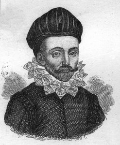 François GAUCHER portréja, Scevole de SAINT MARTHE. századi francia író. 1835-ös metszet. alkotó: Unknown artist