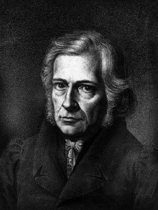 Friedrich Daniel Ernst Schleiermacher portréja.1768 - 1834.Protestáns teológus és német filozófus. alkotó: Unknown artist