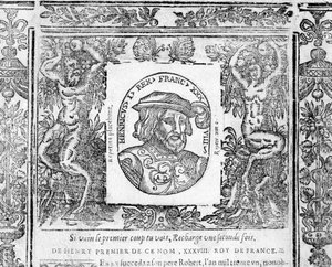Henrik, 1031 és 1060 közötti francia király portréja. alkotó: Unknown artist
