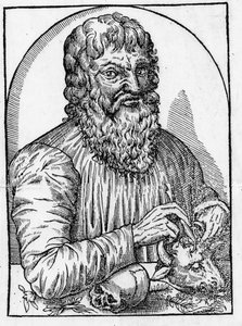 Hippokratész (460- Kr. e. 377 körül), görög orvos portréja. alkotó: Unknown artist