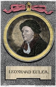 Leonhard Euler portréja. Svájci matematikus (1707-1783). alkotó: Unknown artist