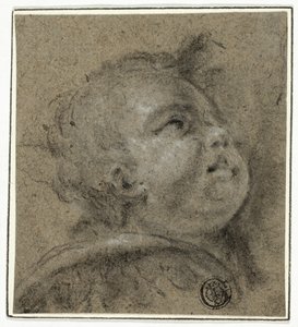Putto felfordított arca