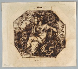 Rajz, Ceres, 1810 körül alkotó: Unknown artistUnknown artist