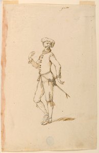 Rajz, jelmeztervezés: 1720 körül.