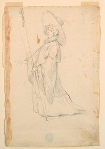 Rajz, jelmeztervezés: 1720 körül. alkotó: Unknown artistUnknown artist