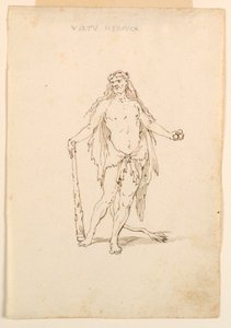 Rajz, jelmeztervezés: 1720 körül. alkotó: Unknown artistUnknown artist
