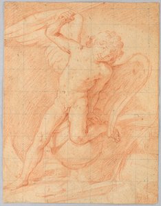Rajz, Ámor, 1650-1700 alkotó: Unknown artistUnknown artist