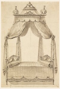Rajz, Ágyterv, 1785 körül.